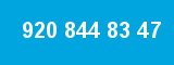 920 844 83 47 920 844 83 47